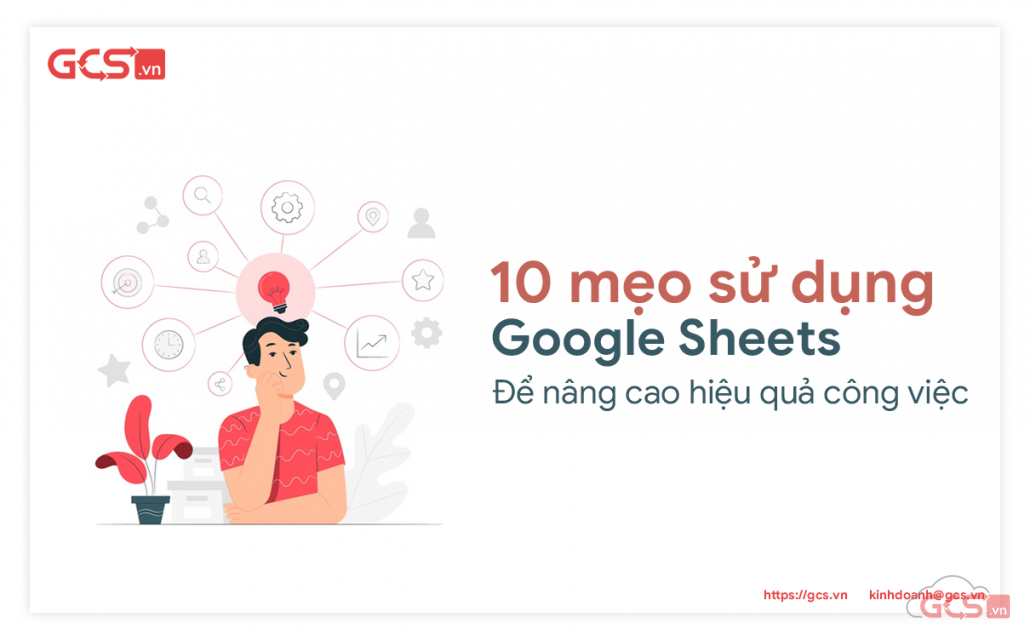 10 mẹo sử dụng Google Sheets