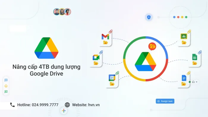 Nâng Cấp 4TB Google Drive (Hàng Tháng)