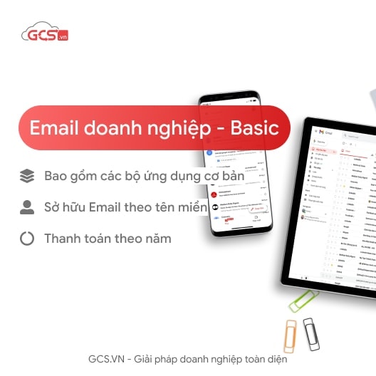Email doanh nghiep Basic - Annually