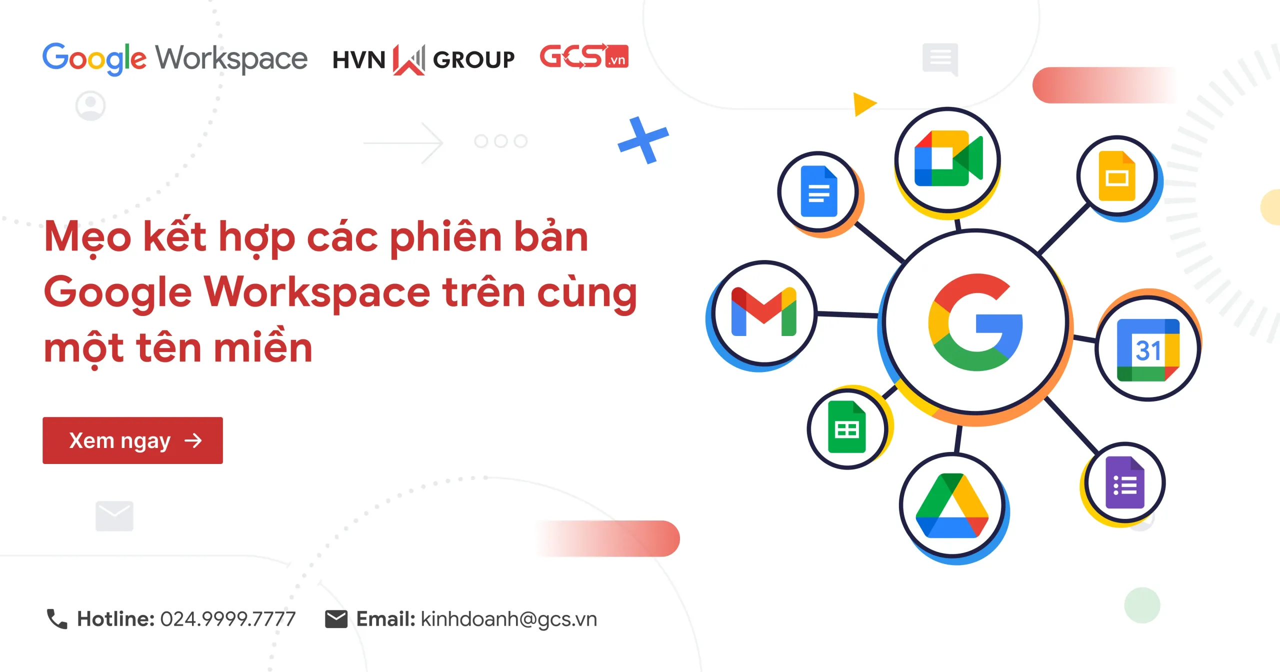 Mẹo Kết Hợp Các Phiên Bản Google Workspace Trên Cùng Một Tên Miền