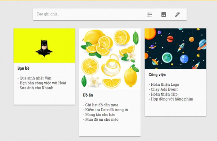 Google Keep là gì? Tất tần tật về cách sử dụng, tính năng, lợi ích khi dùng 14 Hạn chế của Google Keep