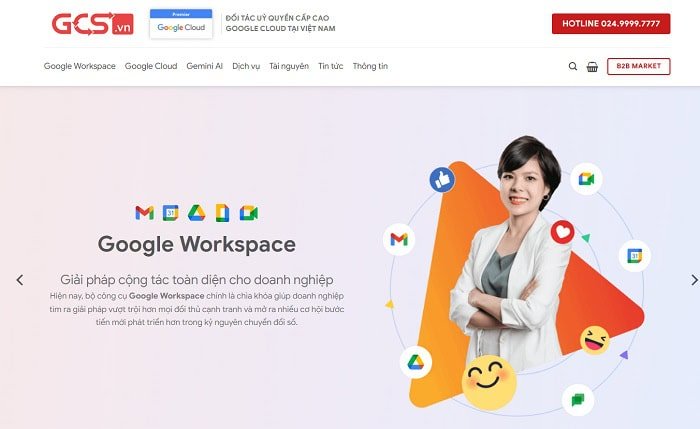 Lựa chọn GCS để đăng ký dịch vụ lưu trữ đám mây