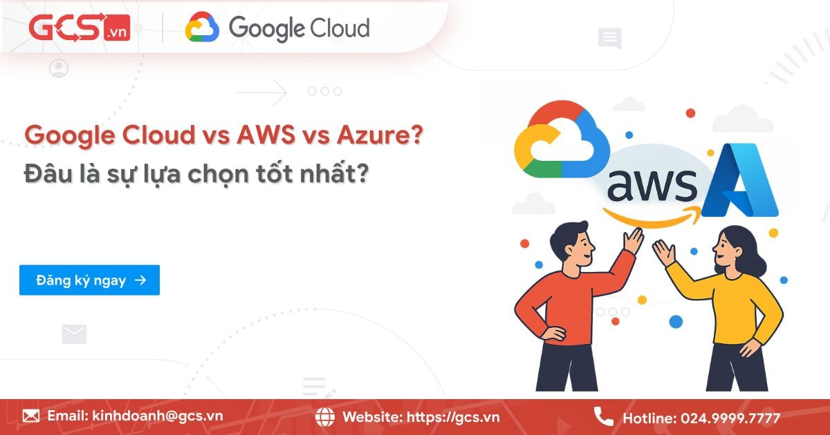Google Cloud vs AWS vs Azure