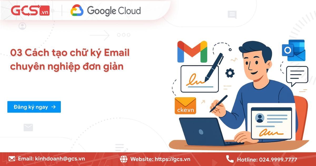 tao chu ky email