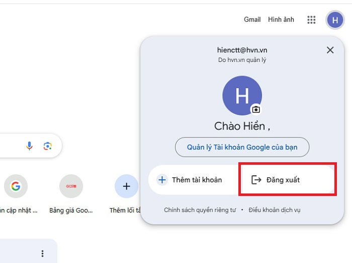 12 Cách tải file Google Drive bị chặn Download nhanh chóng 8 chọn đăng xuất