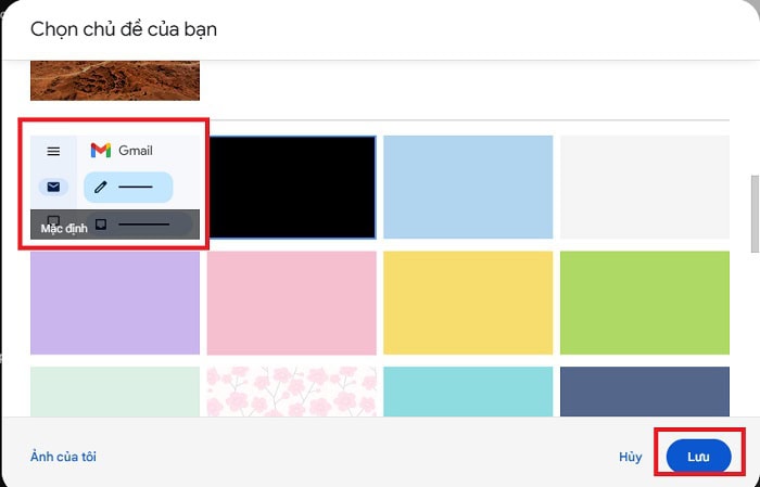 Cách bật chế độ Dark Mode cho Gmail trên mọi thiết bị 10 chọn theme Light