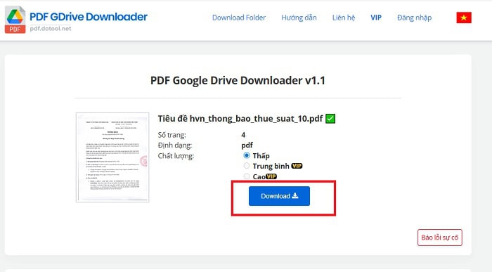 12 Cách tải file Google Drive bị chặn Download nhanh chóng 27 chọn vào mục Download