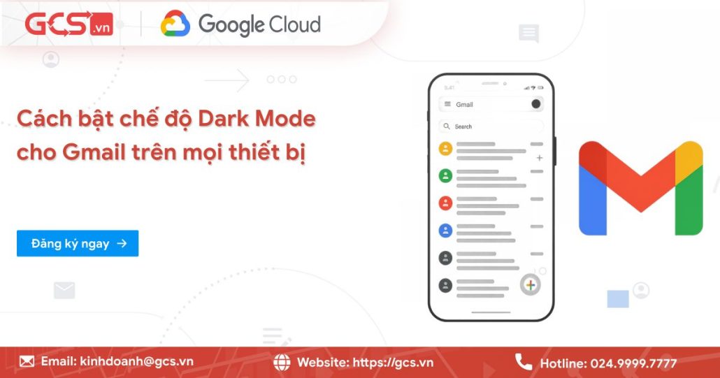 Cách bật chế độ Dark Mode cho Gmail trên mọi thiết bị 4 Cài đặt Dark Mode cho Gmail
