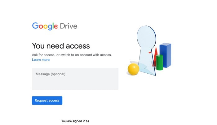 12 Cách tải file Google Drive bị chặn Download nhanh chóng 23 chọn Yêu cầu quyền truy cập
