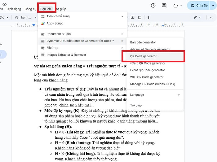 Cách tạo mã QR cho Google Docs nhanh chóng & dễ thực hiện 13 QR Code Generator