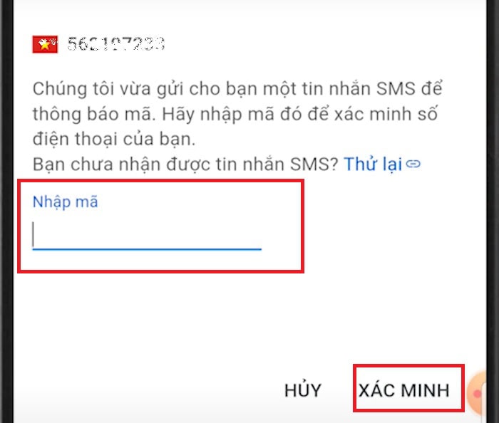 Hướng dẫn chi tiết cách đổi số điện thoại trên Gmail ở mọi thiết bị 17 nhấn Xác nhận