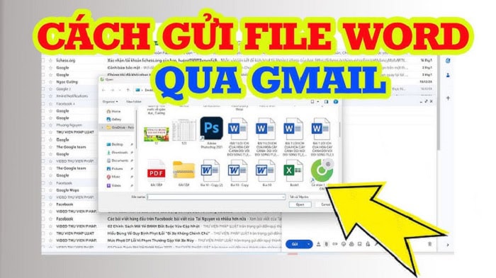 Hướng dẫn cách gửi file Word qua Gmail trên máy tính & điện thoại 5 cách gửi file word qua gmail