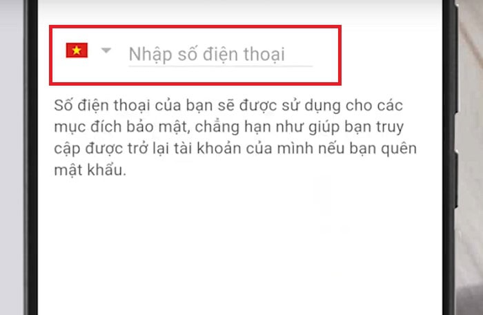 Hướng dẫn chi tiết cách đổi số điện thoại trên Gmail ở mọi thiết bị 16 nhập số điện thoại