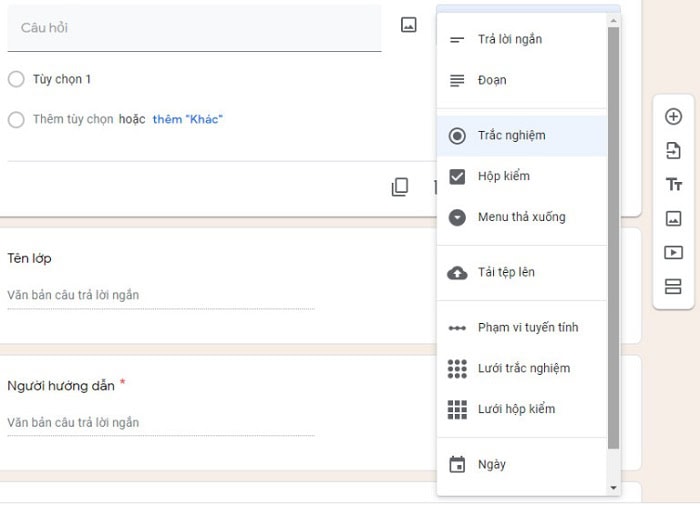 Cách tạo lưới trắc nghiệm trong Google Forms| Hướng dẫn chi tiết 6 Lưới trắc nghiệm trong Google Forms