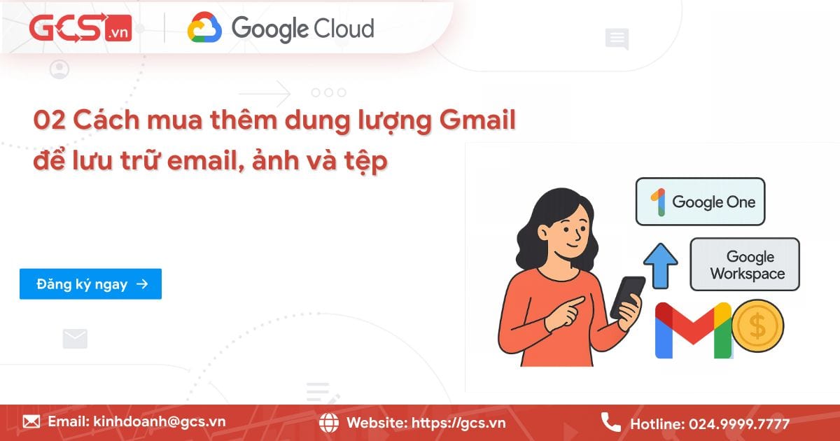 mua them dung luong gmail