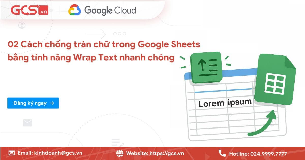 chong tran vien trong google sheets