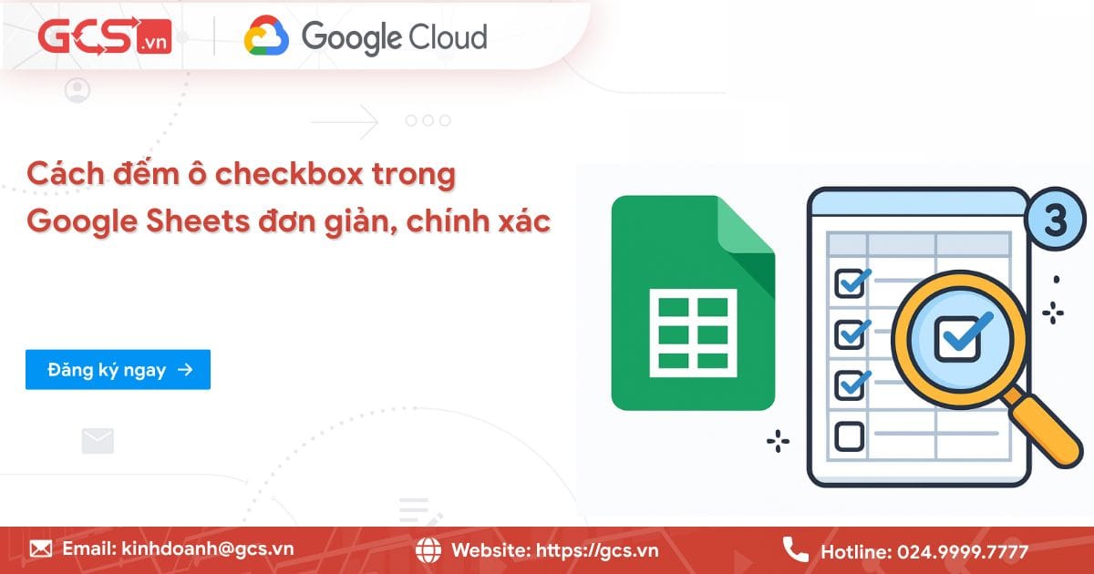 dem o check trong google sheets