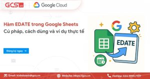 ham edate trong google sheets