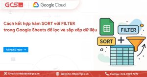 ham sort voi filter trong google sheets