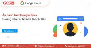 Ẩn danh trên Google Docs