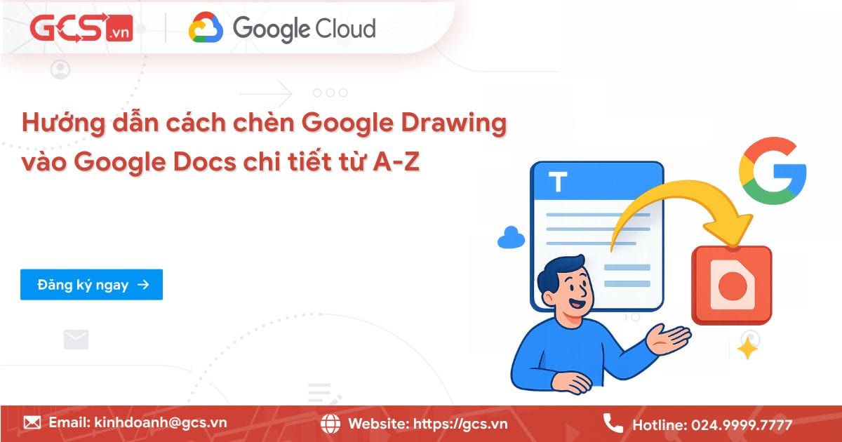 cach chen google drawing vao google docs