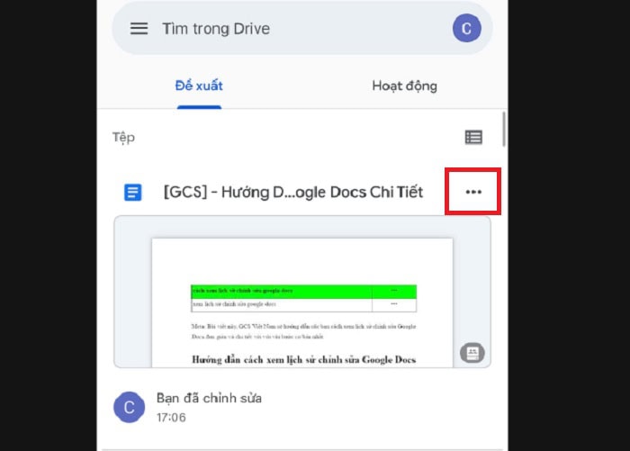 biểu tượng ba chấm ngang