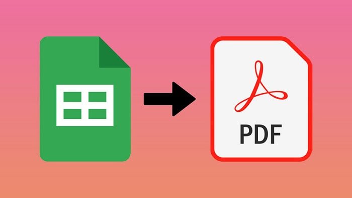 Cách chuyển đổi Google Sheets thành PDF
