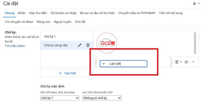 Cách chèn ảnh vào chữ ký Gmail | Hướng dẫn chi tiết đầy đủ 16 Dán đường dẫn