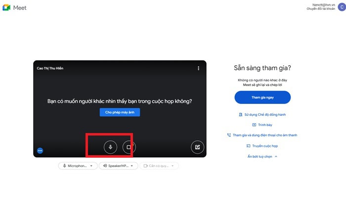 Hướng dẫn cách tắt âm thanh trên Google Meet đơn giản và nhanh chóng 9 biểu tượng Micrô