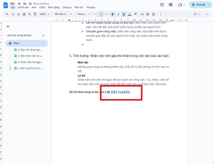 Hướng dẫn cách chèn link liên kết trong văn bản Google Docs từ A-Z 9 nhấn Áp dụng