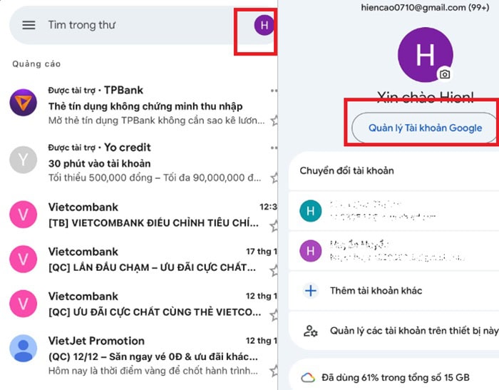 Giải đáp nhanh câu hỏi: 1 Gmail đăng nhập được mấy máy? 10 Quản lý Tài khoản Google