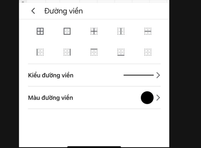 Hướng dẫn cách tạo màu viền ô trong Google Sheets từ A-Z 12 tiến hành thiết lập