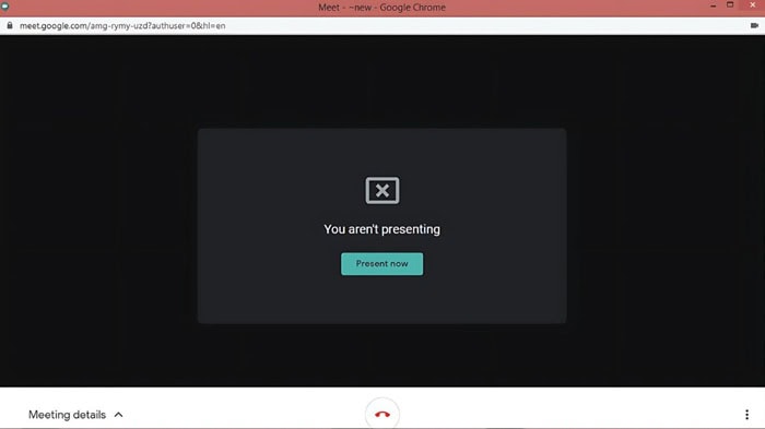 Tại sao không trình chiếu được Slide trên Google Meet? Cách khắc phục hiệu quả 5 Tại sao không trình chiếu được slide trên Google Meet