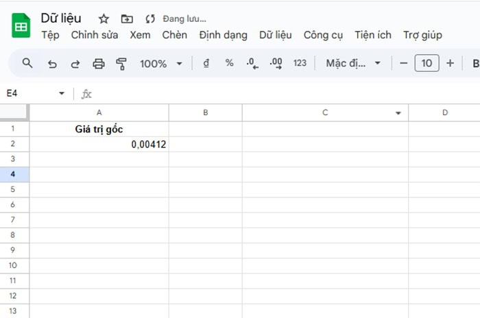 Hàm ROUNDUP trong Google Sheets| Hướng dẫn cách dùng cho Newbie 12 bảng dữ liệu