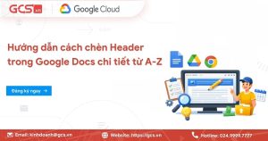 chen header trong google docs
