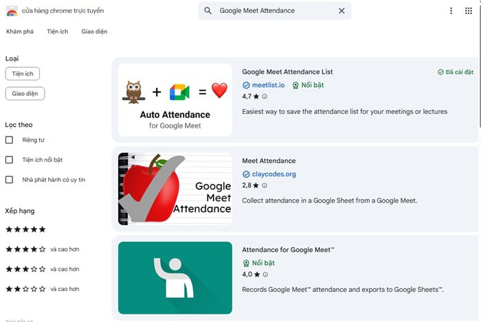 Google Meet Extension là gì? Top các tiện ích bổ sung không thể bỏ lỡ 7 quản lý và điểm danh