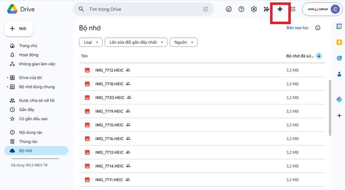 Gemini trong Google Drive là gì? Điều kiện kích hoạt, cách dùng và ví dụ 6 Truy cập vào Google Drive