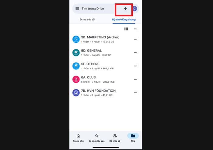 Gemini trong Google Drive là gì? Điều kiện kích hoạt, cách dùng và ví dụ 10 Mở ứng dụng Google Drive