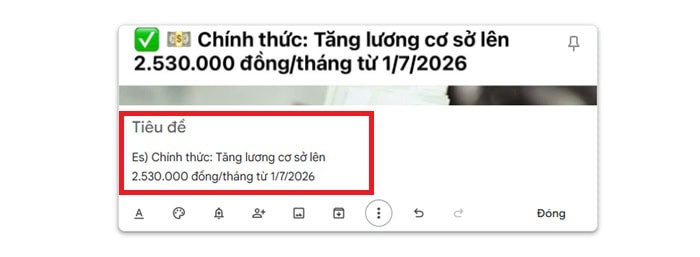 Có chuyển ảnh thành văn bản bằng Google Keep được không? 18 chuyển nội dung