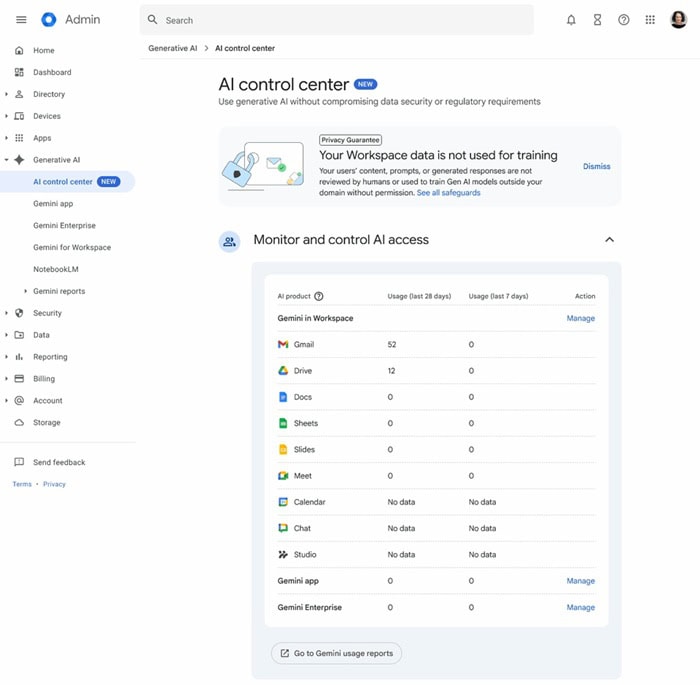 Cập nhật tính năng mới của Google Workspace trong tuần 04/05- 09/05/2026 10 quyền truy cập AI