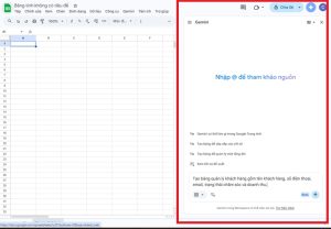 Cách dùng Gemini AI trong Google Sheets hiệu quả, đơn giản 10 nhấn nút Ask Gemini