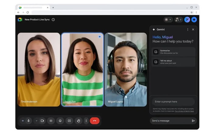 Sử dụng Gemini trong Google Meet từ A–Z | Cách khai thác hiệu quả 6 Gemini trong Google Meet