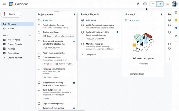 Google Keep và Tasks: So sánh & hướng dẫn lựa chọn hệ thống quản trị công việc 7 Tổng quan về Google Tasks