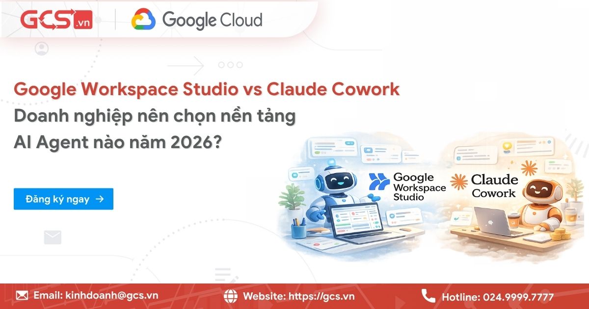 Google Workspace Studio vs Claude Cowork: Nên chọn nền tảng nào năm 2026? 18 google workspace studio vs claude cowork
