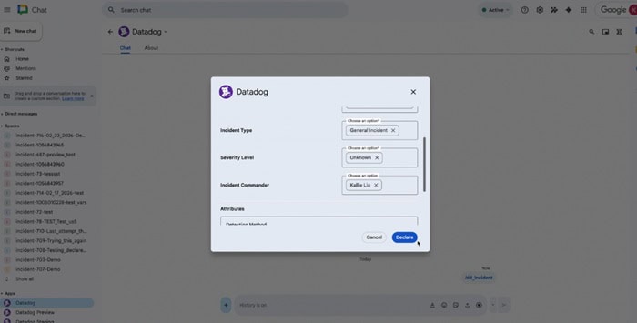 Cập nhật tính năng mới của Google Workspace trong tuần 11/05 - 16/05/2026 11 Nâng cấp ứng dụng Datadog