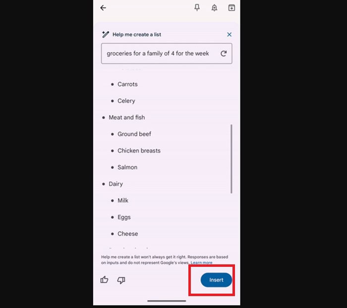 Hướng dẫn từ A-Z cách tạo ghi chú bằng Gemini trong Google Keep x3 hiệu suất 12 thêm danh sách