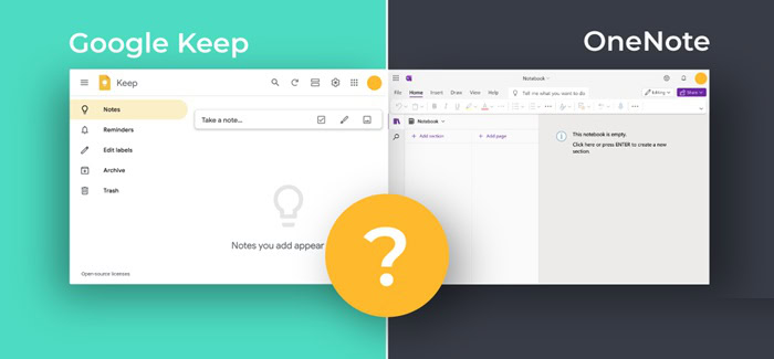So sánh Google Keep và OneNote (2026): Ứng dụng ghi chú nào tốt hơn? 8 Khả năng tìm kiếm