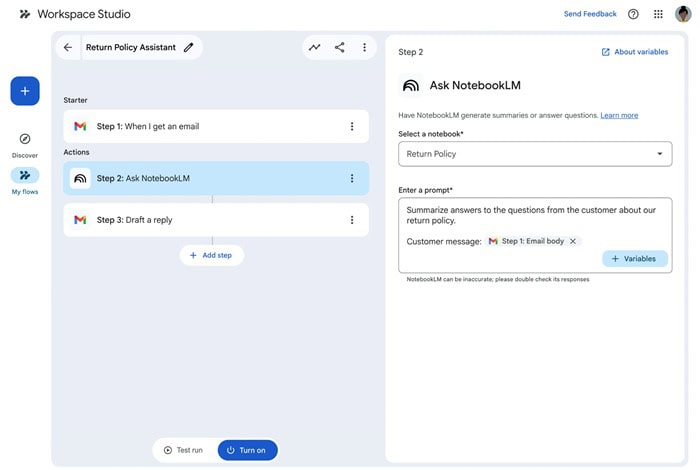 Cập nhật tính năng mới của Google Workspace trong tuần 11/05 - 16/05/2026 14 Sử dụng NotebookLM