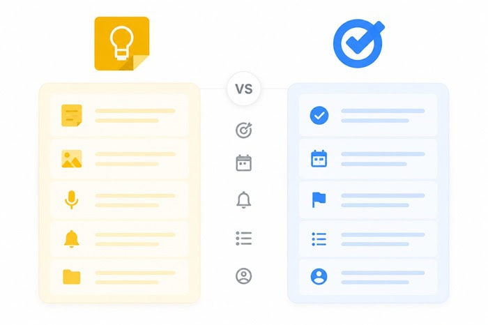 Google Keep và Tasks: So sánh & hướng dẫn lựa chọn hệ thống quản trị công việc 10 So sánh tính năng cốt lõi