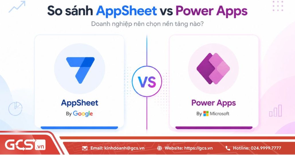 Google AppSheet vs Microsoft Power Apps: Doanh nghiệp nên chọn nền tảng nào? 4 Google AppSheet vs Microsoft Power Apps